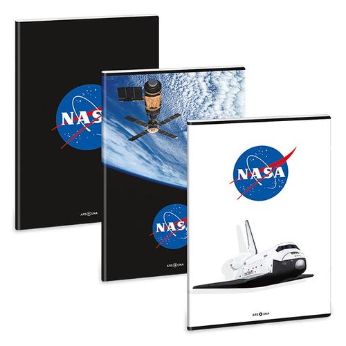 Füzet ARS UNA A/4 40 lapos Extra kapcsos kockás NASA-1