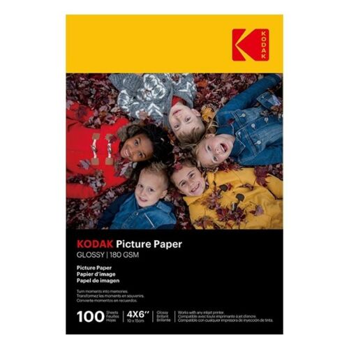 Fotópapír KODAK Fine Art High Gloss 10x15 cm 180g 100 ív/csomag