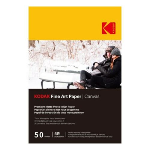 Fotópapír KODAK Fine Art Canvas 10x15 cm 230g 50 ív/csomag