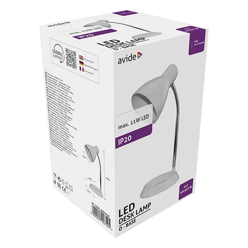 Asztali lámpa AVIDE Basic 11W fehér