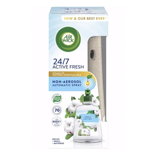 Automata légfrissítő készülék AIR WICK Friss pamut 228 ml
