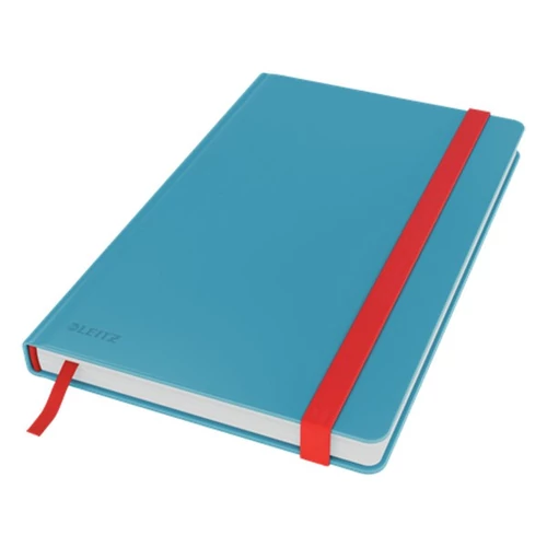 Beírókönyv kockás LEITZ A/5 80 lapos Cosy Soft Touch keményfedeles nyugodtkék