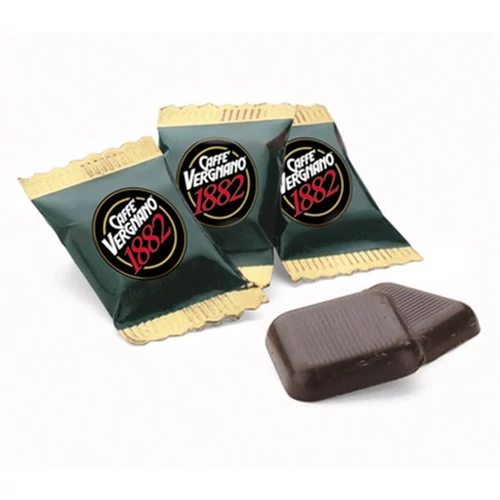 Csokoládé kávéhoz CAFFÉ VERGNANO étcsokoládé 1 kg