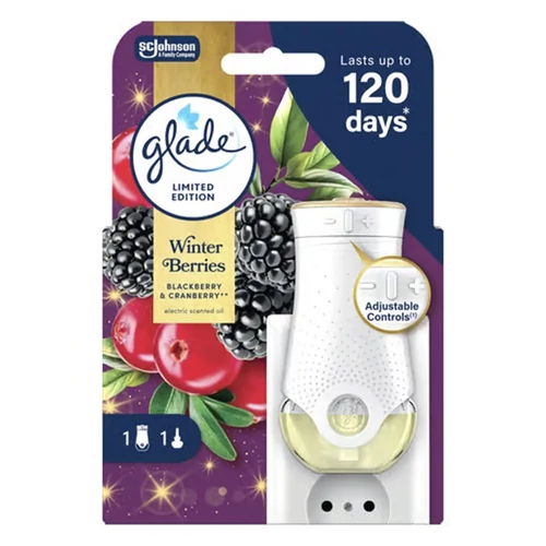 Elektromos légfrissítő készülék + utántöltő GLADE warm apple pie 20 ml