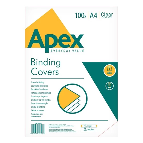 Előlap A/4 140 micron víztiszta