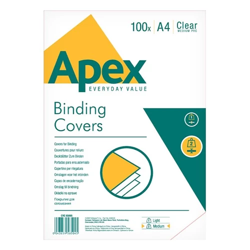 Előlap A/4 180 micron víztiszta