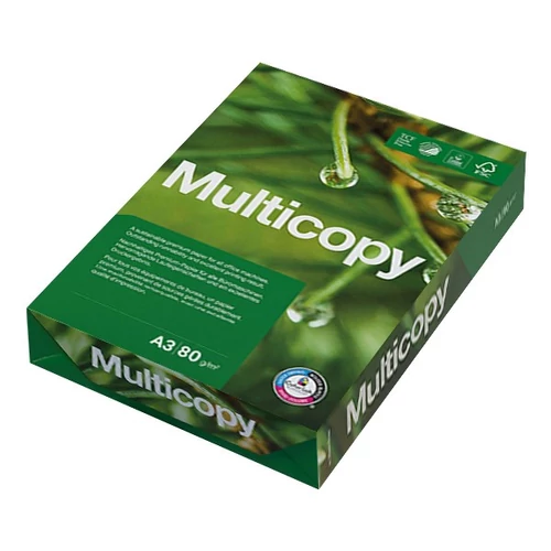 Fénymásolópapír MULTICOPY A/3 80 g 500 ív/csomag