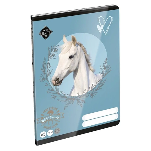 Füzet kockás LIZZYSULI A/5 32 lapos 27-32 Wild Beauty Sport Club