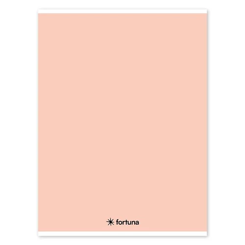 Füzet vonalas FORTUNA Monocolor A/4 32 lapos pasztell barack