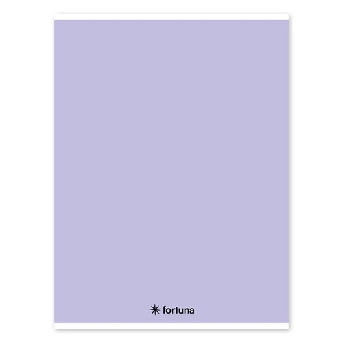 Füzet vonalas FORTUNA Monocolor A/4 32 lapos pasztell lila
