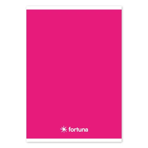 Füzet vonalas FORTUNA Monocolor A/5 32 lapos magenta