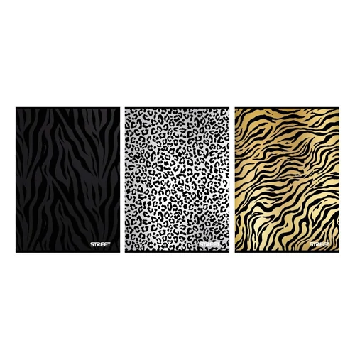 Füzet vonalas STREET A/4 54 lapos Treasure margóval