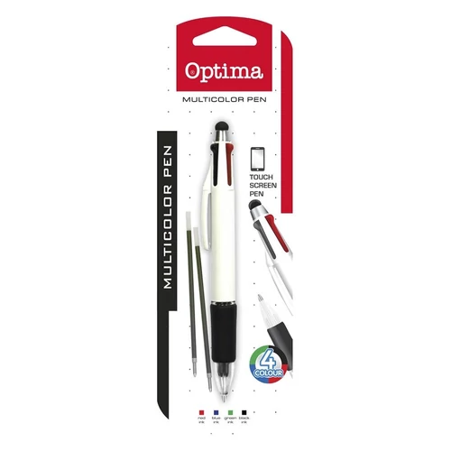 Golyóstoll OPTIMA 5 IN 1 négyszínű
