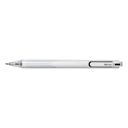 Golyóstoll OPTIMA nyomógombos Stella 1,0 mm fekete