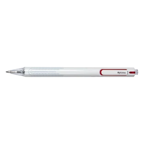 Golyóstoll OPTIMA nyomógombos Stella 1,0 mm piros