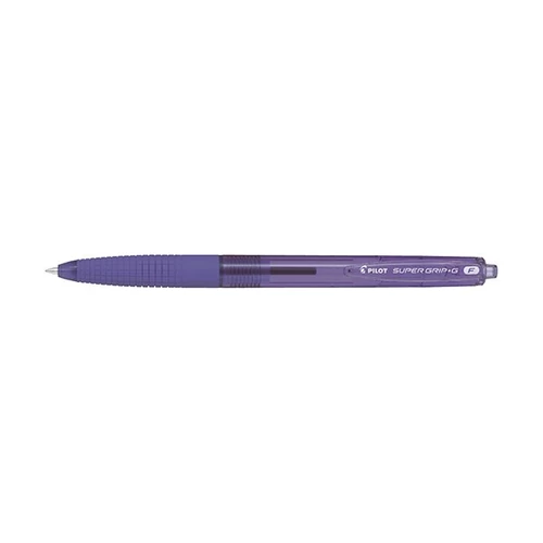 Golyóstoll PILOT Super Grip G Fine nyomógombos lila