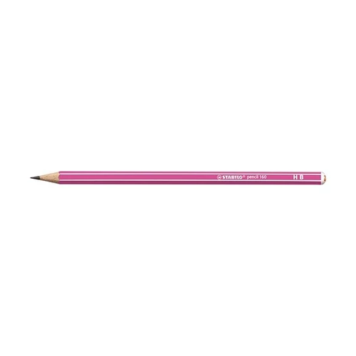 Grafitceruza STABILO Pencil 160 HB hatszögletű rózsaszín