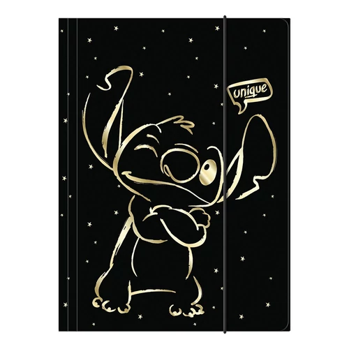Gumis mappa COOLPACK Stitch Gold 1. A/4
