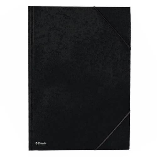 Gumis mappa ESSELTE Rainbow A/3 karton 25 mm fekete