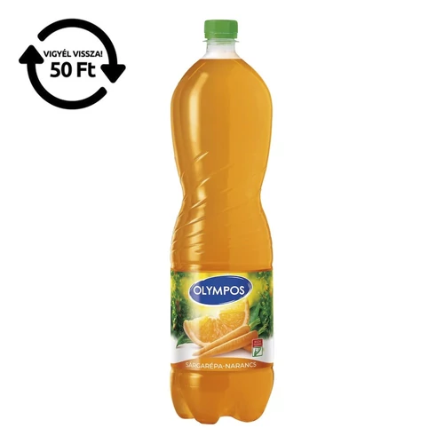 Gyümölcslé OLYMPOS Sárgarépa-narancs 1,5L DRS