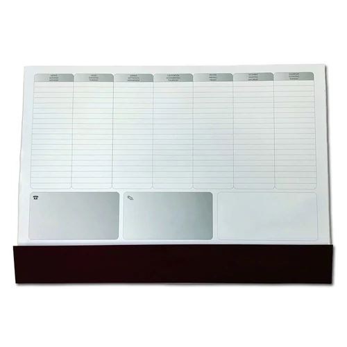 Íróalj ALISCA 576x406mm szürke bianco