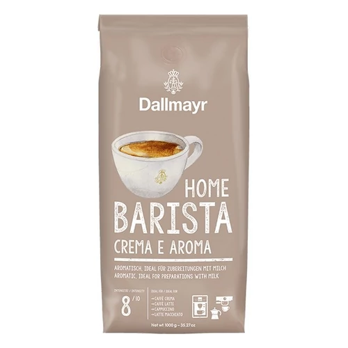 Kávé szemes DALLMAYR Home Barista Caffé Crema E aroma 1 kg