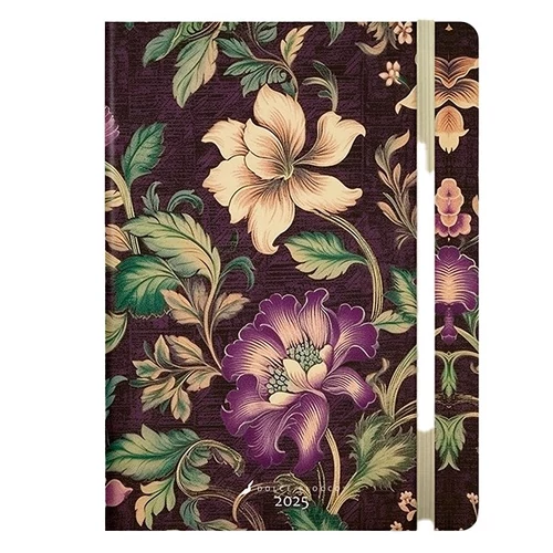 Notesz ponthálós DOLCE BLOCCO Secret Journal A/5 176 oldalas Purple Royal keménytáblás gumis