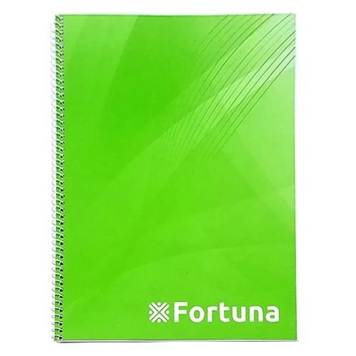 Spirálfüzet sima FORTUNA A/4 70 lapos