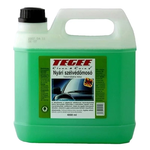 Szélvédőmosó folyadék TEGEE nyári 4 L