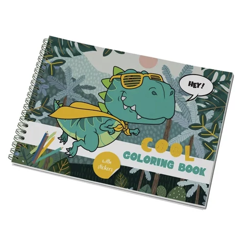 Színező könyv CREATIVE Cool 21 lapos