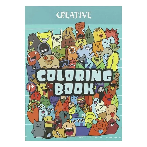 Színező könyv CREATIVE Monsters 16 lapos