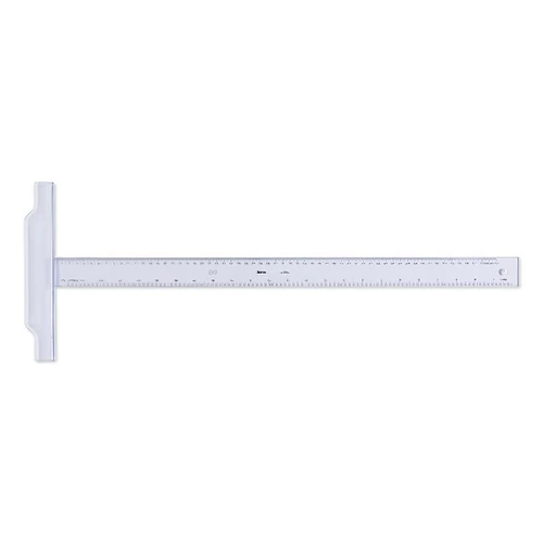 T-Vonalzó ARISTO fix fejjel 60 cm víztiszta