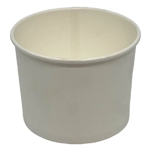 Levesestál eldobható papír  500 ml fehér  50 darabos (13937)