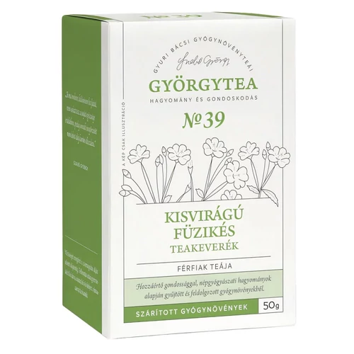 Teakeverék GYÖRGYTEA Kisvirágú füzikés 50 g