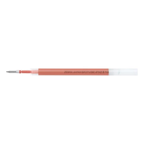 Tollbetét zselés ZEBRA JF BioTube piros 0,5 mm