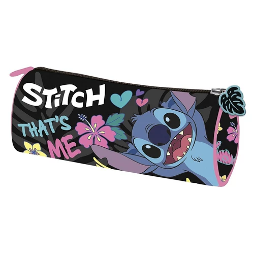 Tolltartó Lilo és Stitch kerek fekete