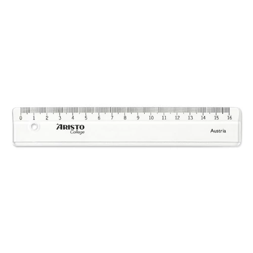 Vonalzó ARISTO College 17 cm