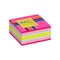 Öntapadós jegyzettömb STICK`N 51x51mm neon rózsaszín mix 250 lap